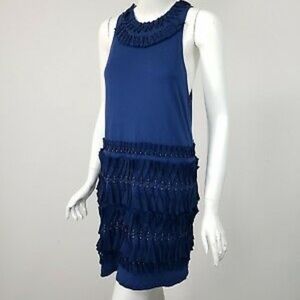 NWT Phillip Lim sleeveless blue knit jersey dress